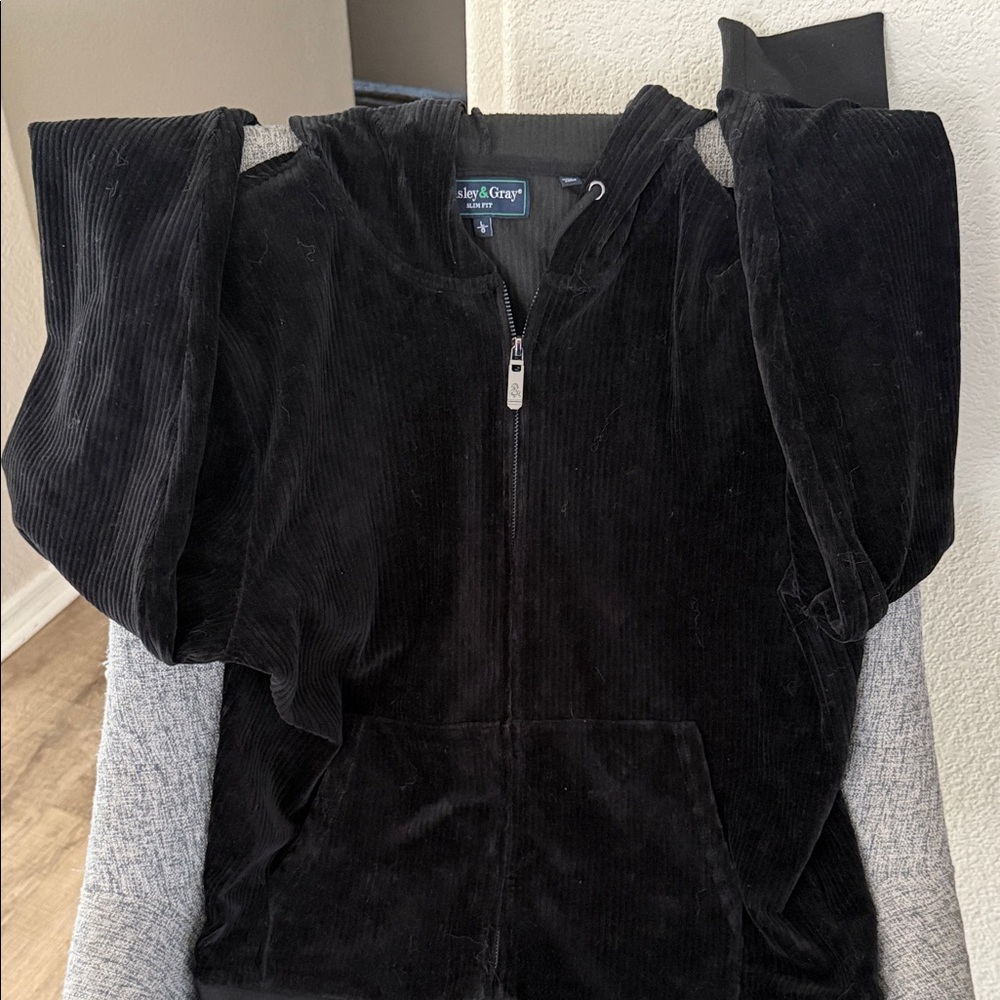Paisley & Gray Black Corduroy Jacket